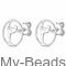 Orecchini ginnastica artistica in argento 925 My-Beads 724
